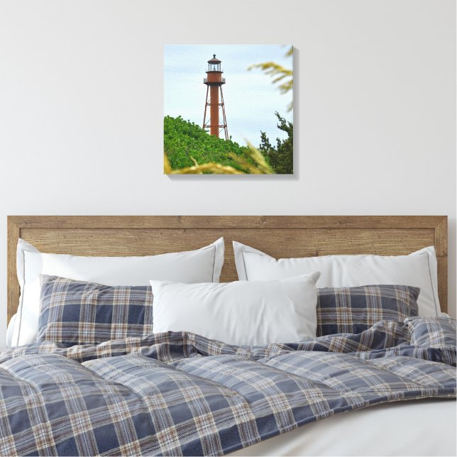 Sanibel Lighthouse Canvastryck (Insitu (sovrum))