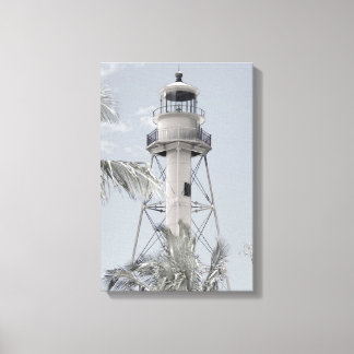 Sanibel Lighthouse Canvastryck