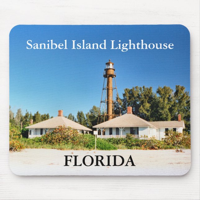 Sanibel öfyr, Florida Mousepad Musmatta (Framsidan)