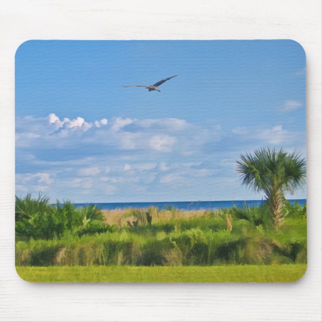 Sanibel östrand Mousepad Musmatta (Framsidan)