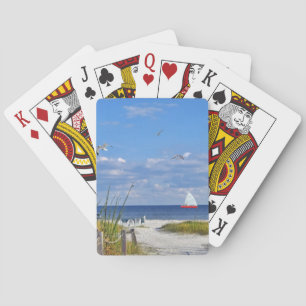 Sanibel östrand spel kort