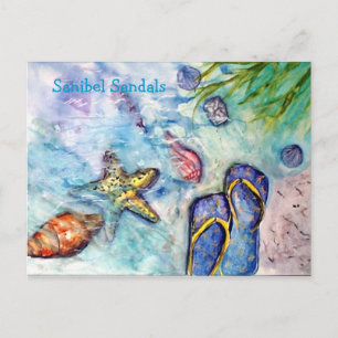 Sanibel Sandals Vykort