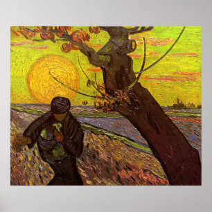 Såningsmannen av Vincent van Gogh Poster