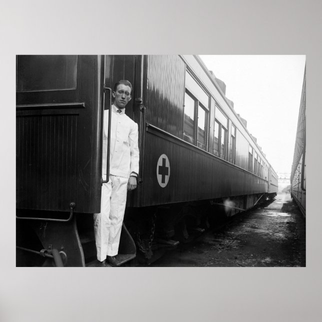 Sanitär transport: 1917 poster (Framsidan)