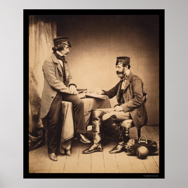 Sanitära kommissionen Crimean Krig 1855 Poster (Framsidan)