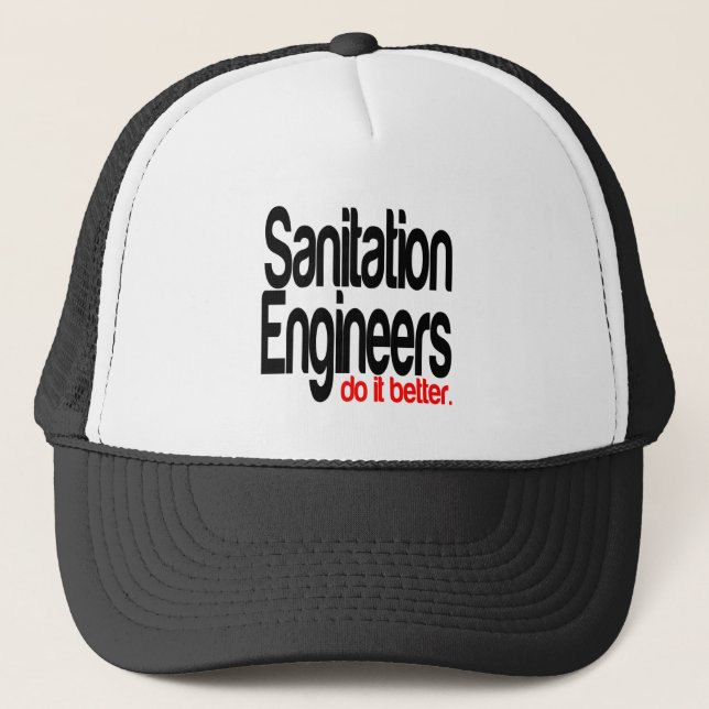 Sanitet Ingenjör gör det bättre Keps (Framsida)