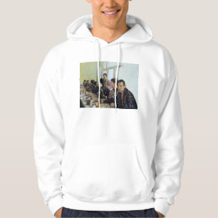 Sanitised menyer 2001 sweatshirt med luva