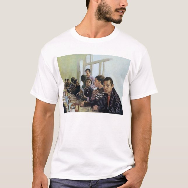 Sanitised menyer 2001 t-shirt (Framsida)
