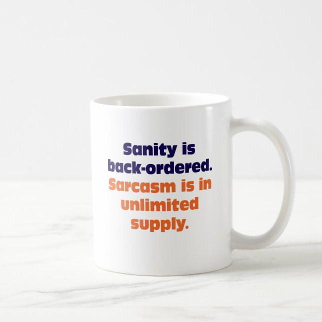 Sanity backordereds kaffemugg (Höger)