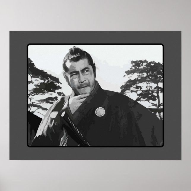 Sanjuro  Yojimbo Toshiro Mifune Poster (Framsidan)