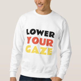 Sänk din Gaze Lång Ärmad Tröja