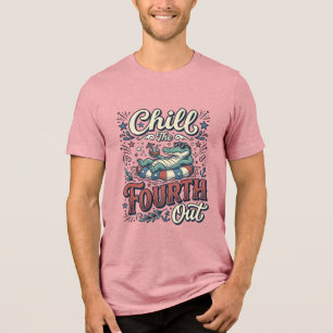 Sänk fjärde juli alligator patriotisk t-shirt Des
