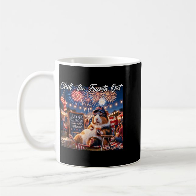 Sänk fjärde roligt marsvin kaffe 4:e kaffemugg (Vänster)