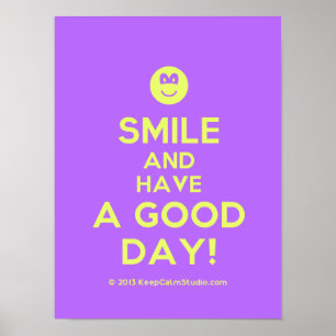 Sänk och ha en Bra dag! poster