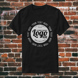 Sänk över anställda i Black Anpassningsbar Company T Shirt