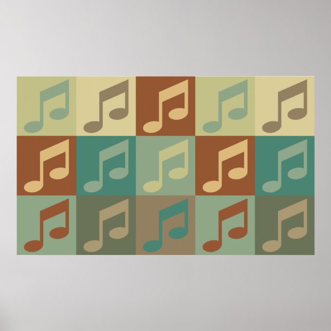 Sänk pop Art Poster (Framsidan)