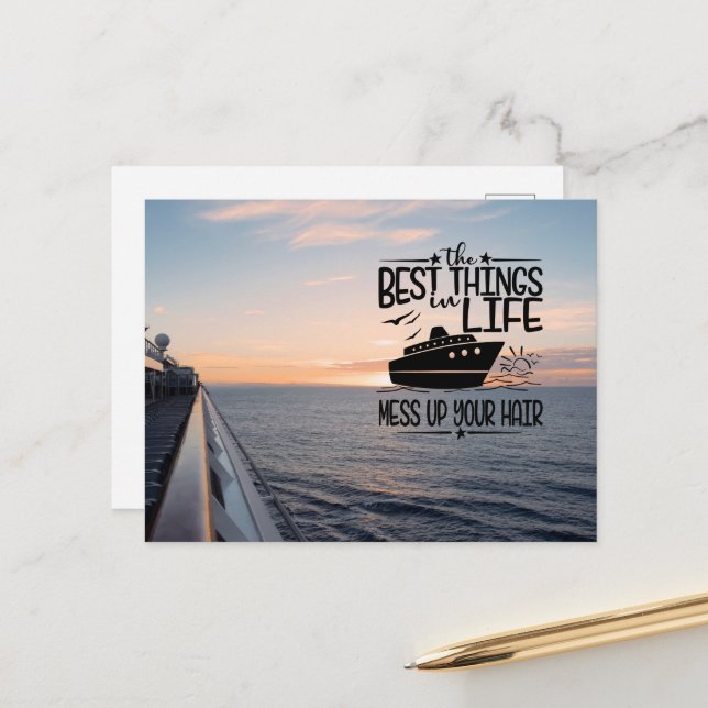 Sänk tempot och släpp loss vykort (Fram/Back In Situ)