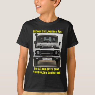 Sänka, därför att landet inte är tee shirt