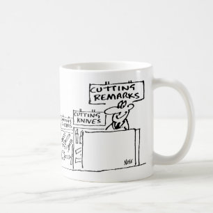Sänka kommentarer i ett maskinvarulager kaffemugg