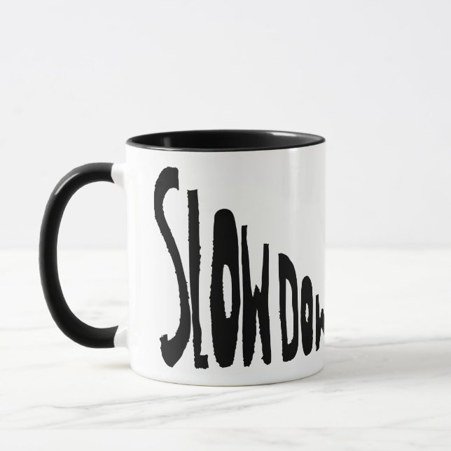 Sänka tempot mugg (Vänster)