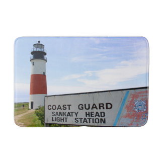 Sankaty Head Lighthouse, Nantucket MORSA Bath Mat Badrumsmatta