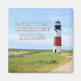 Sankaty Head Lighthouse, Nantucket MORSA Magnet