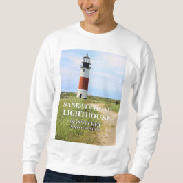 Sankaty Head Lighthouse, Nantucket MORSA Sweatshir Lång Ärmad Tröja