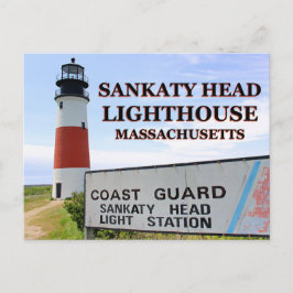 Sankaty Head Lighthouse, Nantucket MORSA vycard Vykort