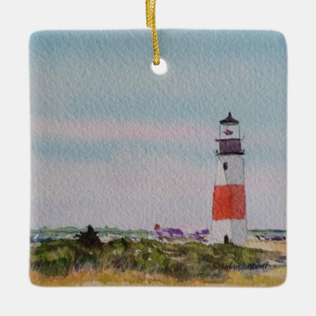 Sankaty Head Lighthouse Ornament (Framsida)