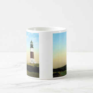 Sankaty Head Nantucket Lighthouse-målning Kaffemugg