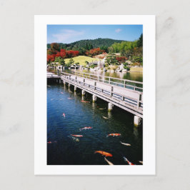 Sankeien Garden: Mihara City, Japan Postcard Vykort