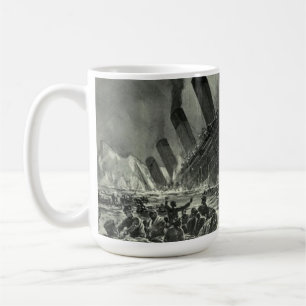 Sänkning av RMS Titanic Kaffemugg