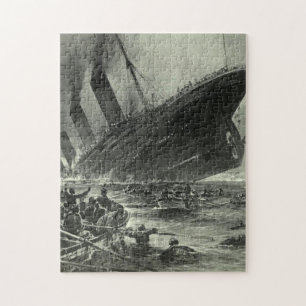 Sänkning RMS Titanic Pussel