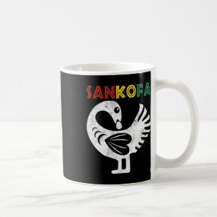 Sankofa Juneteelfte Ghana Adinkra Symbol Sankofa Kaffemugg