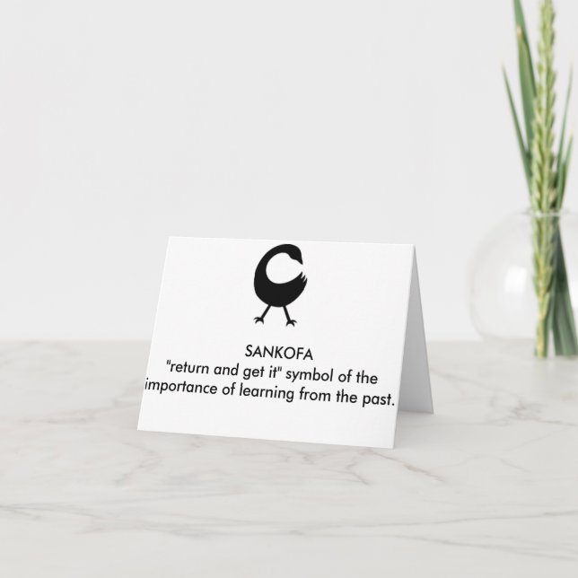 SANKOFA KORT (Framsida)