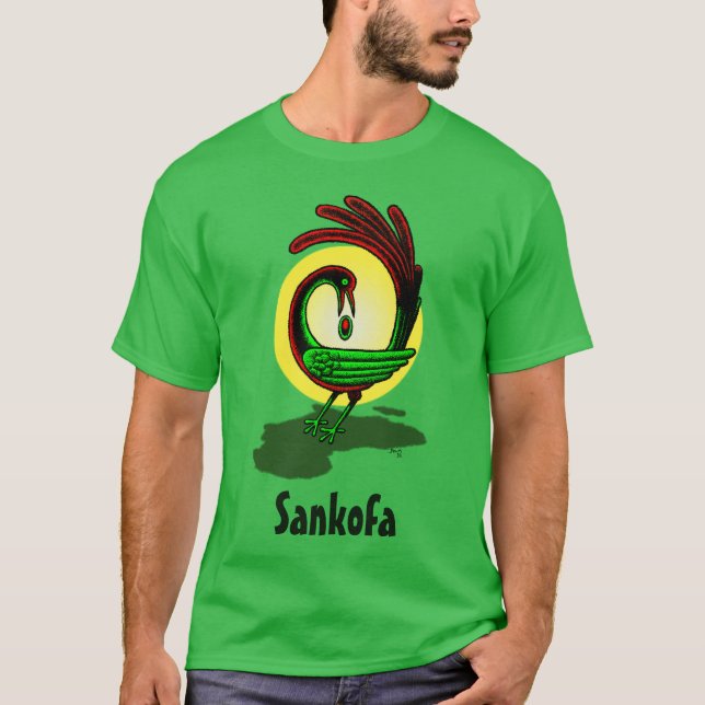 Sankofa T Shirt (Framsida)
