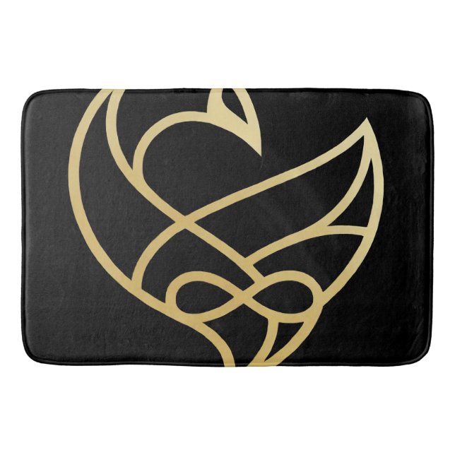 Sankofa Uppstigning Sankofa Fågel Badrumsmatta (Framsidan)