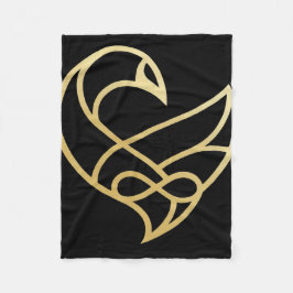 Sankofa Uppstigning Sankofa Fågel Fleecefilt