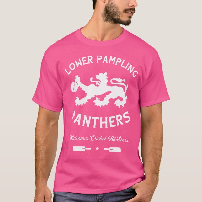 Sänkskärningspanetrar Cricket T Shirt (Framsida)