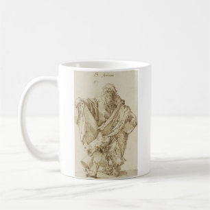 Sankt Andreas aposteln den först kallade lärjungen Kaffemugg