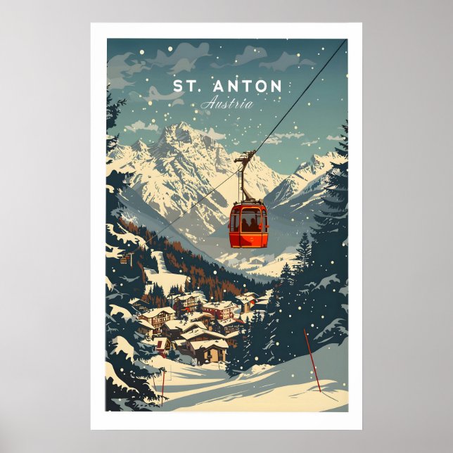 Sankt Anton Väggkonst 1 (Framsidan)