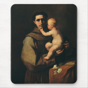Sankt Antonius av Padua av Luca Giordano  Musmatta