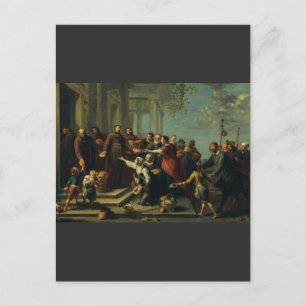 Sankt Antonius av Padua av Willem van Herp Helg Vykort