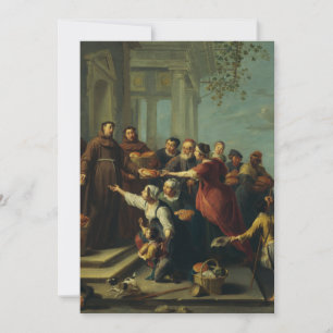 Sankt Antonius av Padua av Willem van Herp Julkort