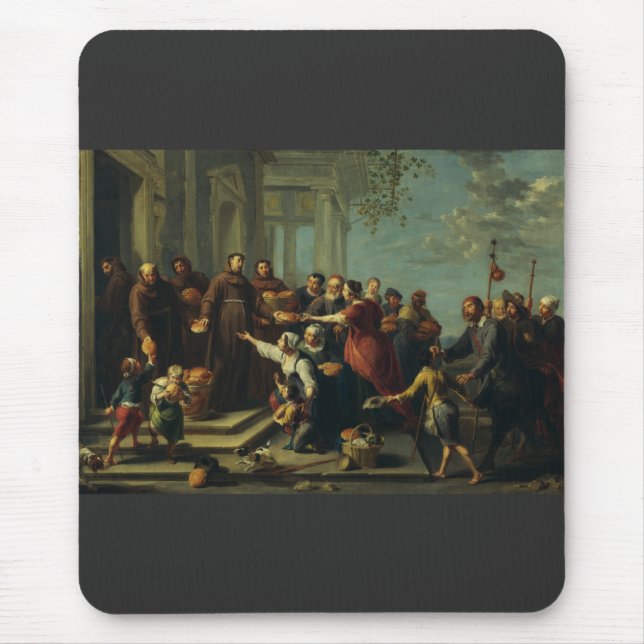 Sankt Antonius av Padua av Willem van Herp Musmatta (Framsidan)