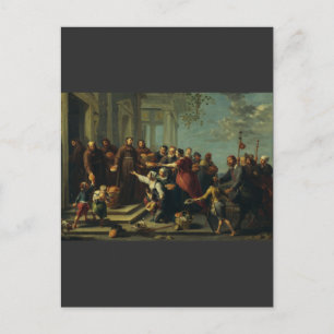 Sankt Antonius av Padua av Willem van Herp Vykort