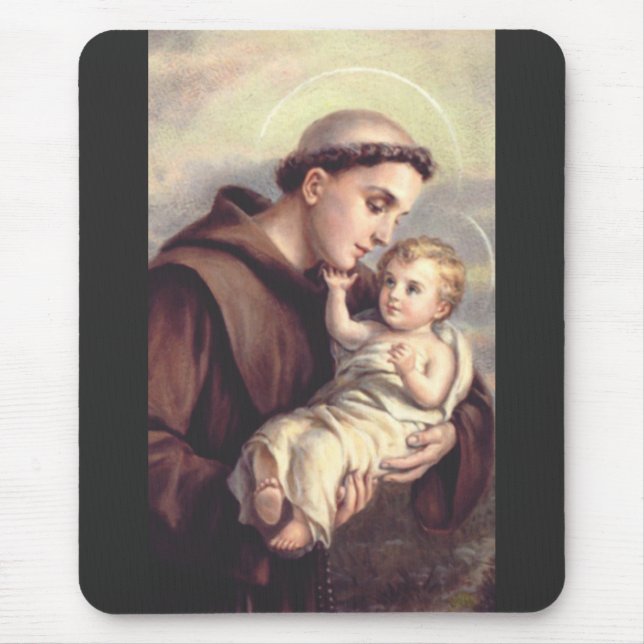 Sankt Antonius av Padua Musmatta (Framsidan)