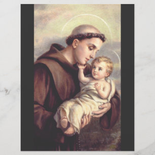 Sankt Antonius av Padua Reklamblad