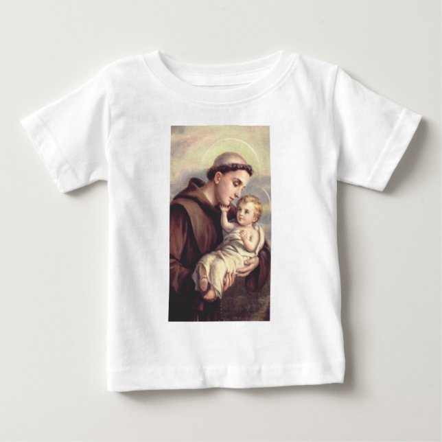 Sankt Antonius av Padua T Shirt (Framsida)