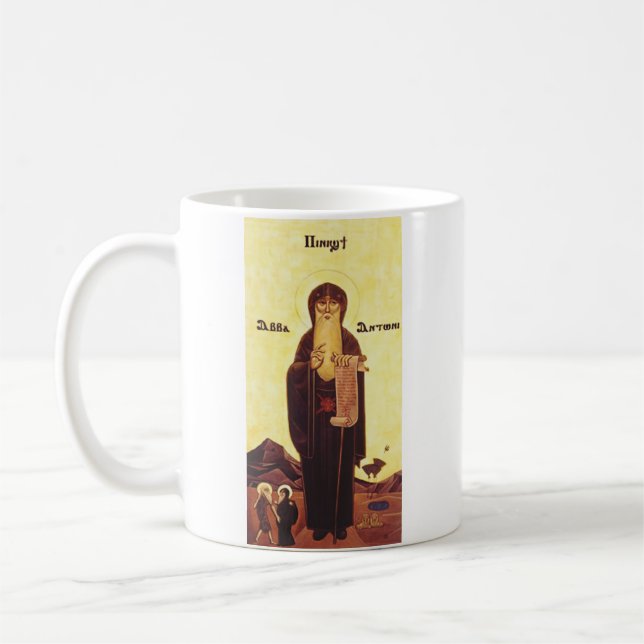 Sankt Antonius den store Kaffemugg (Vänster)